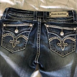 Rock Revival Bermuda Shorts